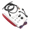 Harley Davidson Air Wing Rack LED Light Kit, Red Lens