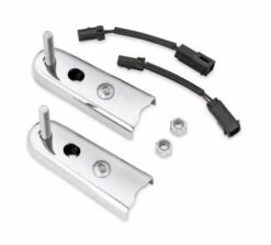 Harley Davidson Rear Turn Signal Relocation Kit, Chrome