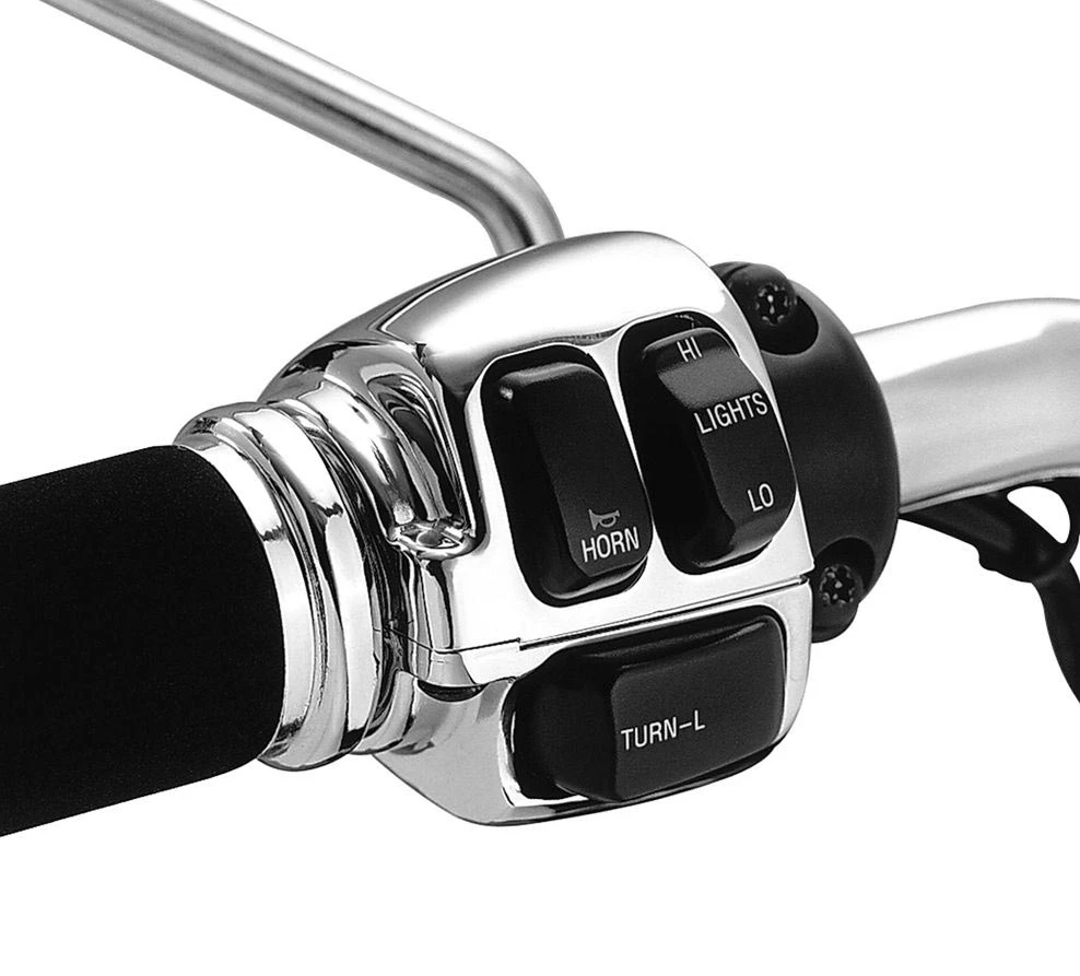 Harley Davidson Switch Housing Kit Chrome – Bild 2