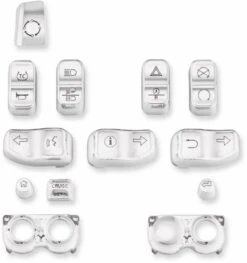Harley Davidson Switch Cap Kit Chrome