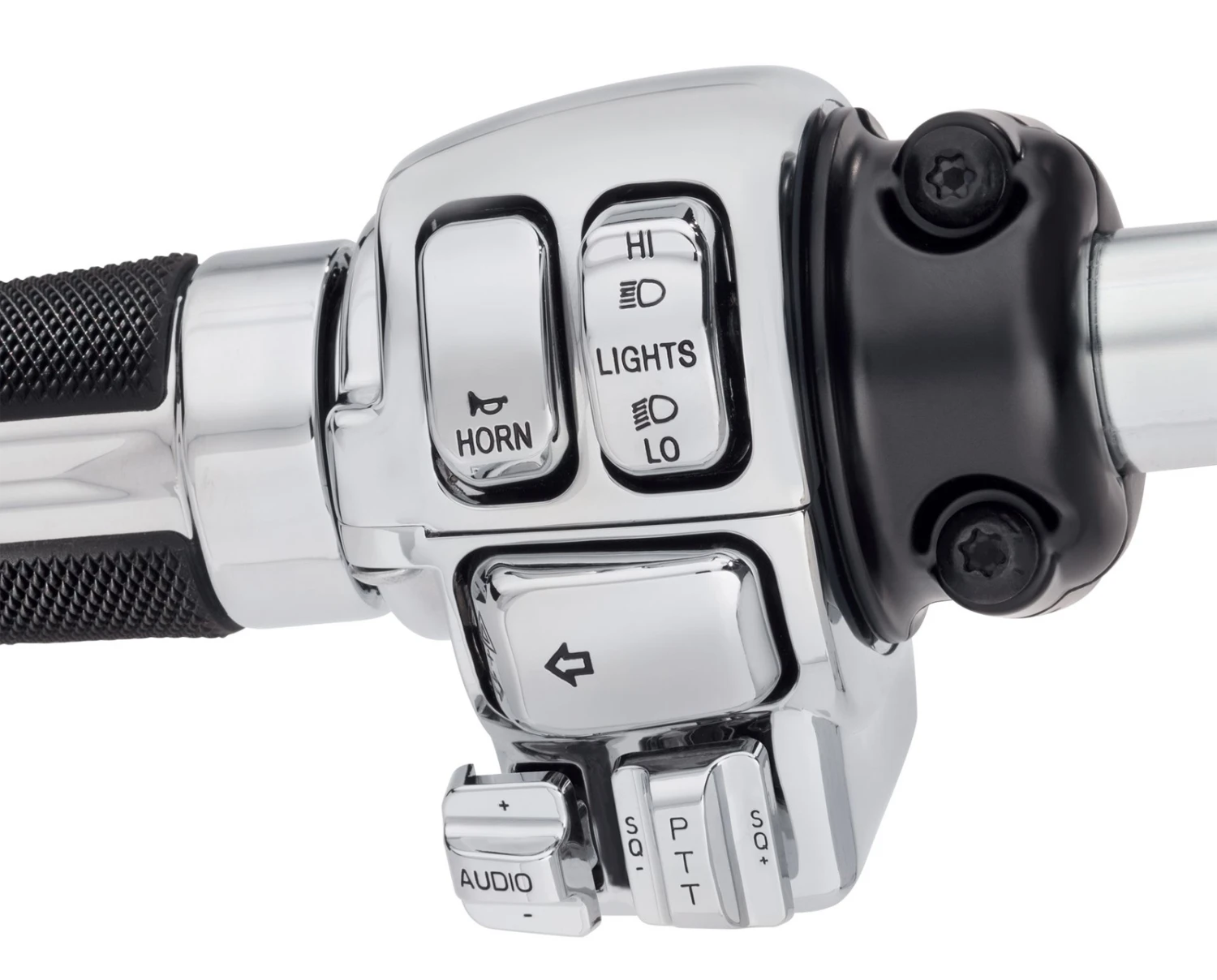 Harley Davidson Switch Cap Kit Chrome – Bild 2