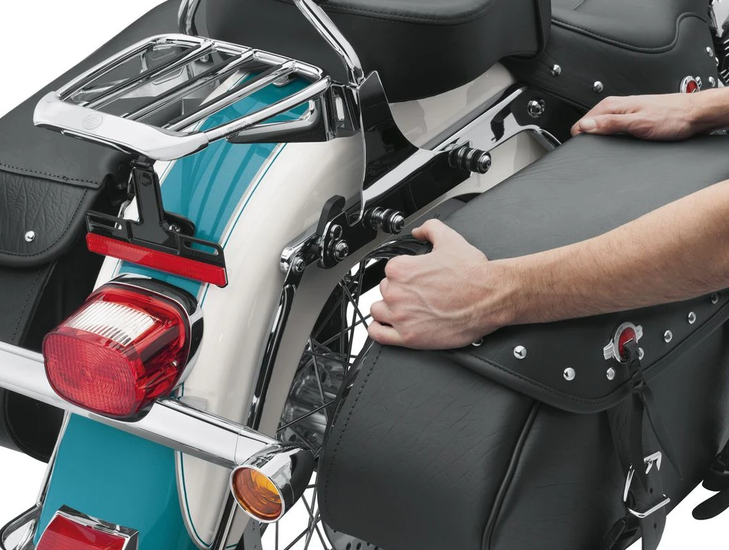 Harley Davidson Heritage Classic Quick Detach Saddlebag Conversion Kit – Bild 2