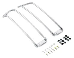 Harley Davidson Air Wing Saddlebag Lid Rail Kit Chrome