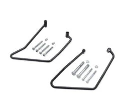 Harley Davidson Saddlebag Supports Gloss Black