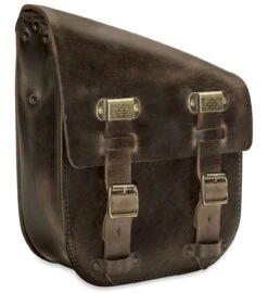 Harley Davidson Single-Sided Swingarm Bag, Distressed Brown