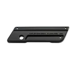 Harley Davidson Saddlebag Latch Plate Right, Vivid Black
