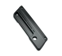 Harley Davidson Saddlebag Latch Plate Left, Vivid Black
