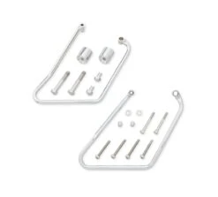 Harley Davidson Saddlebag Supports Chrome