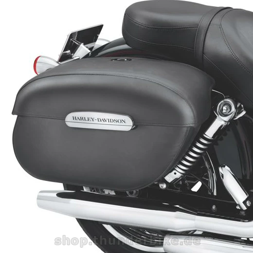 Harley Davidson Rigid Locking Leather Saddlebags – Bild 2