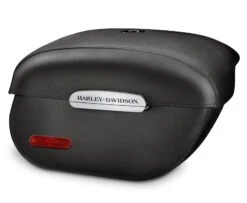 Harley Davidson Rigid Locking Leather Saddlebags