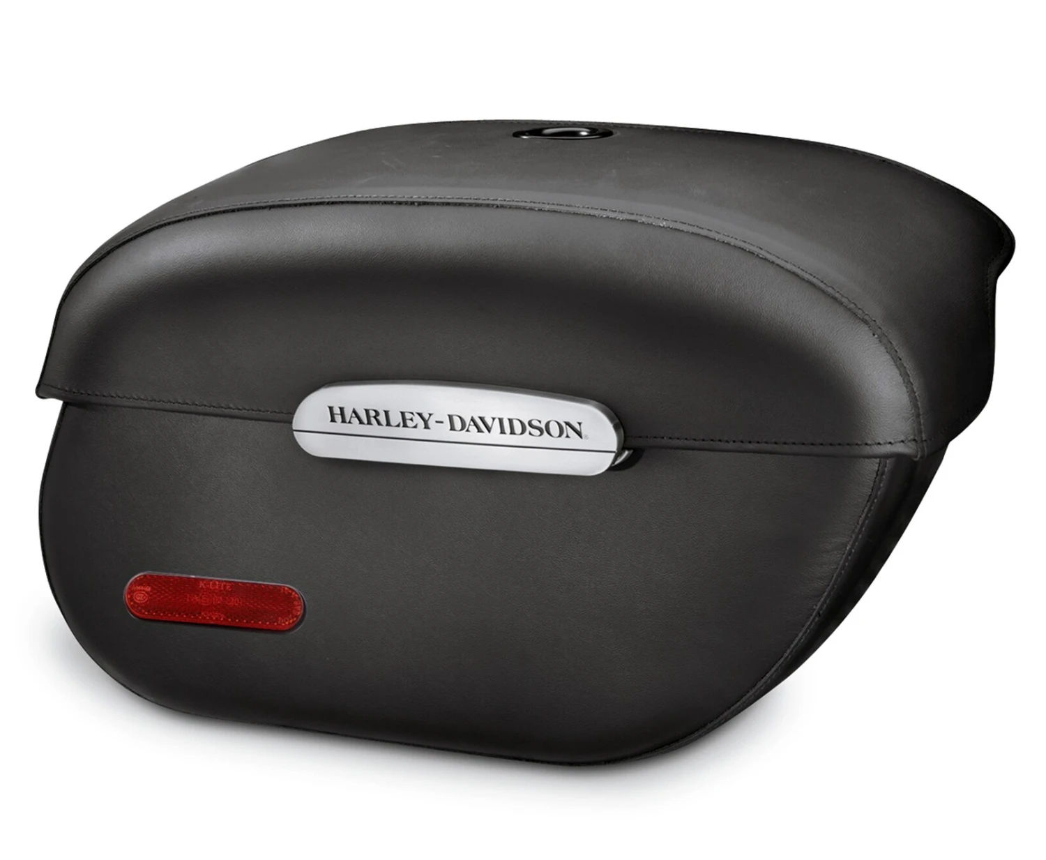Harley Davidson Rigid Locking Leather Saddlebags