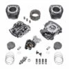 Harley Davidson Screamin Eagle Stage IV Kit 117ci Black Granite Highlighted