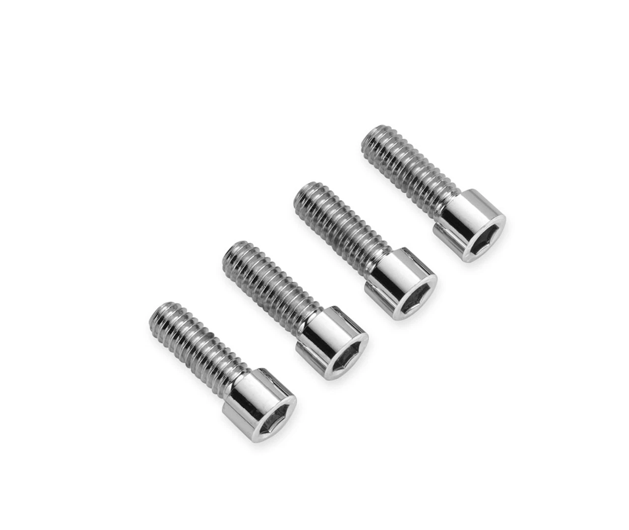 Harley Davidson Handlebar Clamp Hardware Kit, Chrome