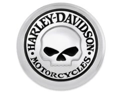 Harley Davidson Fuel Cap Medallion Willie G Skull